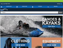 Tablet Screenshot of go-kayaking.com